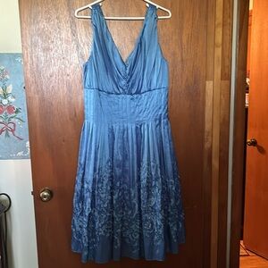 Beautiful blue dress